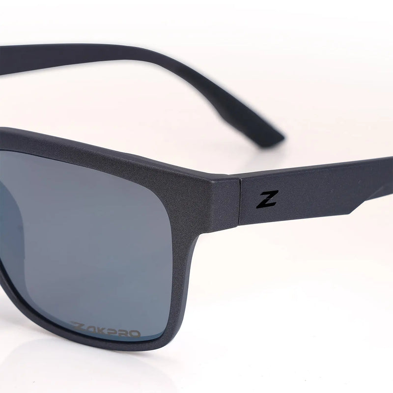 Load image into Gallery viewer, ZAKPRO SUNGLASSES | VALLARO-G - TR90, UV400 PROTECTION, OLEOPHOBIC COATING (GREY) - MADOVERBIKING
