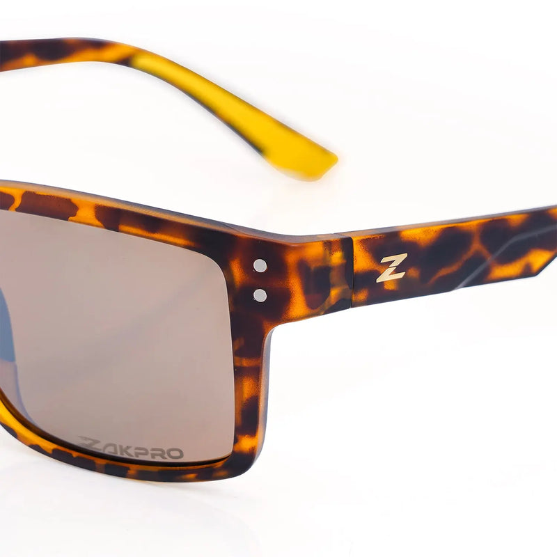 Load image into Gallery viewer, ZAKPRO SUNGLASSES | TORCINO - UV400 PROTECTION, OLEOPHOBIC COATING (YELLOW) - MADOVERBIKING
