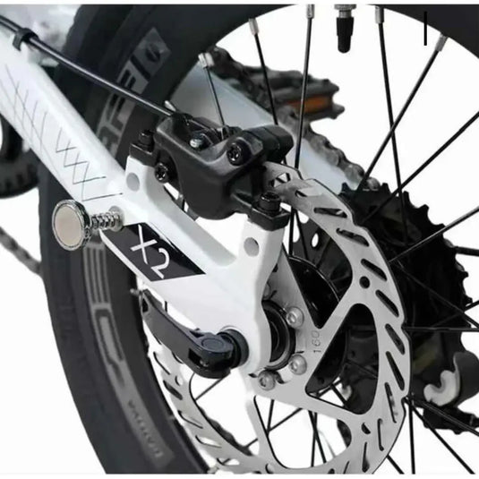 JAVA X2 FOLDABLE | ALLOY, 16" WHEELS, SHIMANO 1x7 SPEED