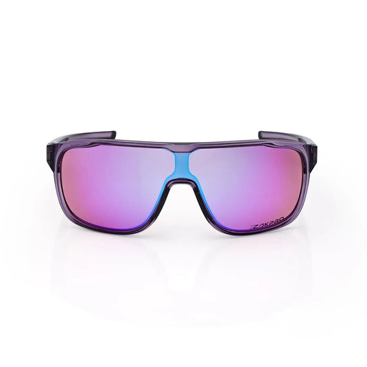 ZAKPRO SUNGLASSES | V-GLINT - TR90, UV400 PROTECTION, OLEOPHOBIC COATING (PURPLE) - MADOVERBIKING