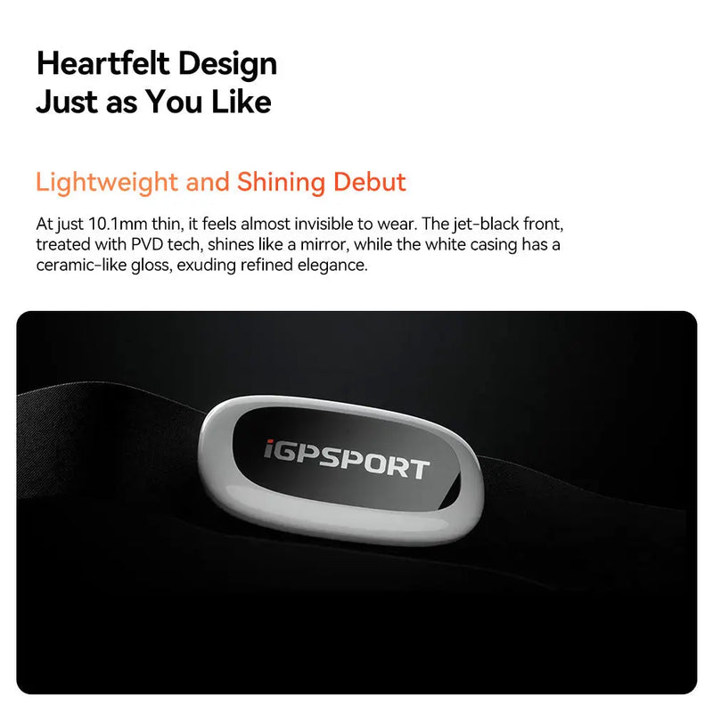 Load image into Gallery viewer, Heart Rate Sensor - HR50 | ANT+ &amp; Bluetooth, Waterproof, Compatible with Cyclo-Computers, Indoor Trainers, Android &amp; Iphones - MADOVERBIKING -  iGPSPORT
