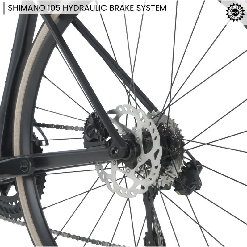Load image into Gallery viewer, Roadmachine FIVE - Shimano 105 Di2 12 Speed (Grey/White) - MADOVERBIKING -  BMC
