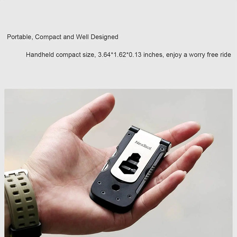 Load image into Gallery viewer, Multi Tool-Kit | NEXTOOL SLIM - Pocket-Sized, Lightweight - Screw Drivers, 3-6mm Hex Keys, Flat &amp; Spoke Wrenches - MADOVERBIKING
