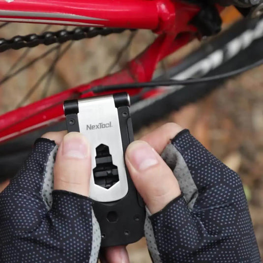 Multi Tool-Kit | NEXTOOL SLIM - Pocket-Sized, Lightweight - Screw Drivers, 3-6mm Hex Keys, Flat & Spoke Wrenches - MADOVERBIKING
