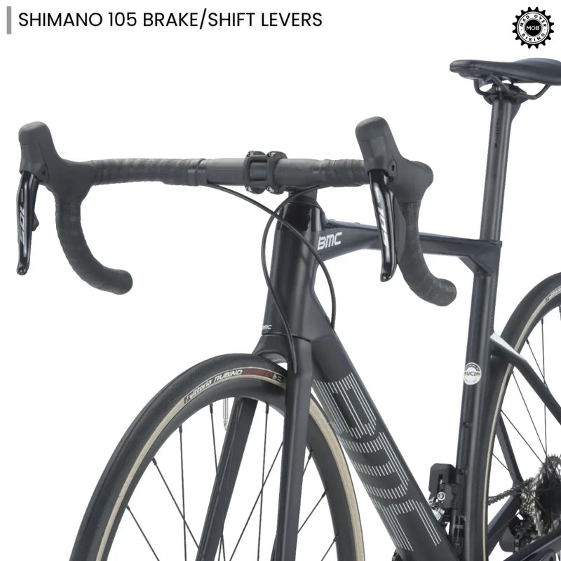 Load image into Gallery viewer, Roadmachine FIVE - Shimano 105 Di2 12 Speed (Grey/White) - MADOVERBIKING -  BMC

