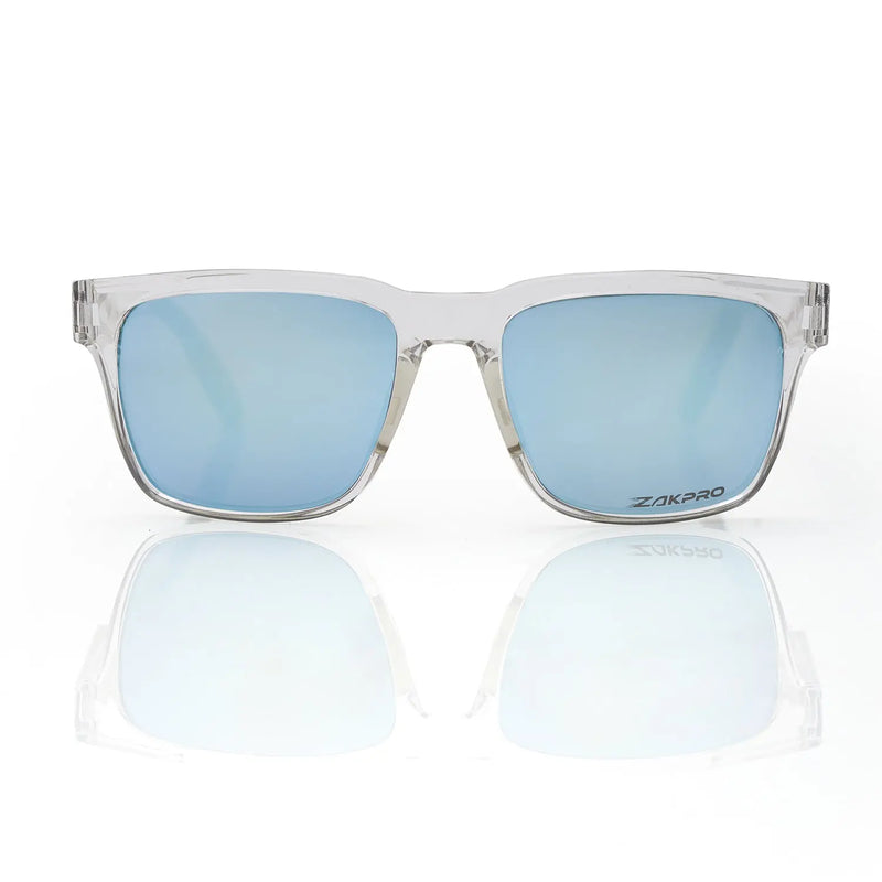 Load image into Gallery viewer, ZAKPRO SUNGLASSES | VALLARO-B - TR90, UV400 PROTECTION, OLEOPHOBIC COATING (BLACK) - MADOVERBIKING
