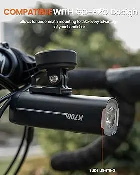 Load image into Gallery viewer, RAVEMEN FRONT LIGHT | K700 - 700 LUMENS, UPTO 28 HR BATTERY RAVEMEN MADOVERBIKING

