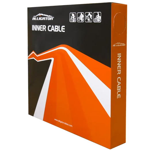 ALLIGATOR BRAKE INNER CABLE | GALVANIZED, MTB/ROAD - BOX OF 100PCS