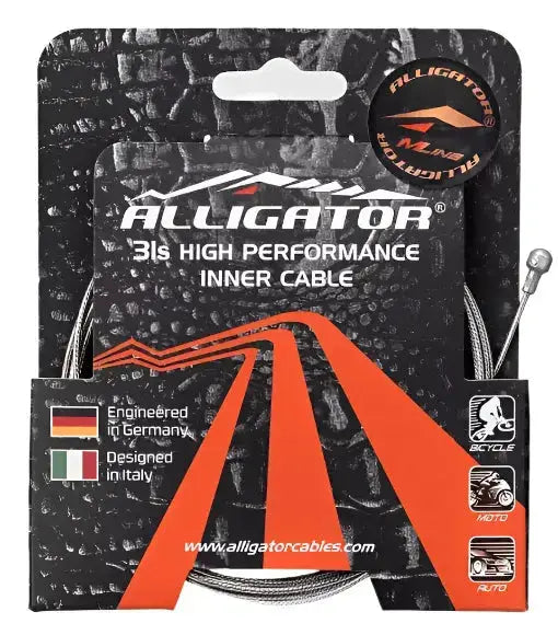 ALLIGATOR BRAKE INNER CABLE | SUPERIOR SHINE STAINLESS STEEL, 31 STRANDS, 1700 MM