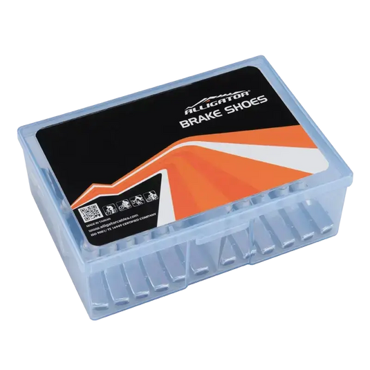 ALLIGATOR BRAKE SHOES | RIM BRAKE, FOR ROADBIKE | 55 MM - 20 PCS PACK