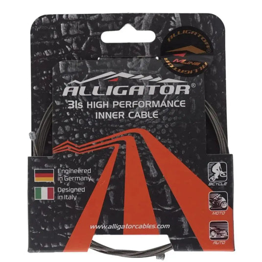ALLIGATOR GEAR INNER CABLE | 31 STRANDS FOR SRAM/SHIMANO, EXTRA-LONG (3000MM)