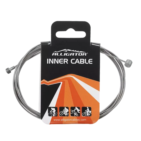 ALLIGATOR GEAR INNER CABLE FOR SRAM/SHIMANO | GALVANIZED | BOX - 100PCS