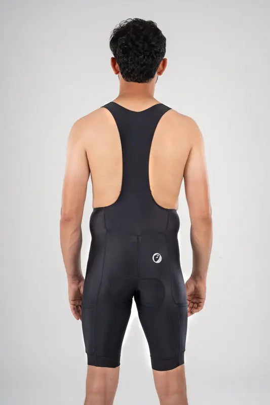 Load image into Gallery viewer, APACE CYCLING BIB SHORTS | EXPLORE NOVEAU ENDURANCE | EBONY | MENS
