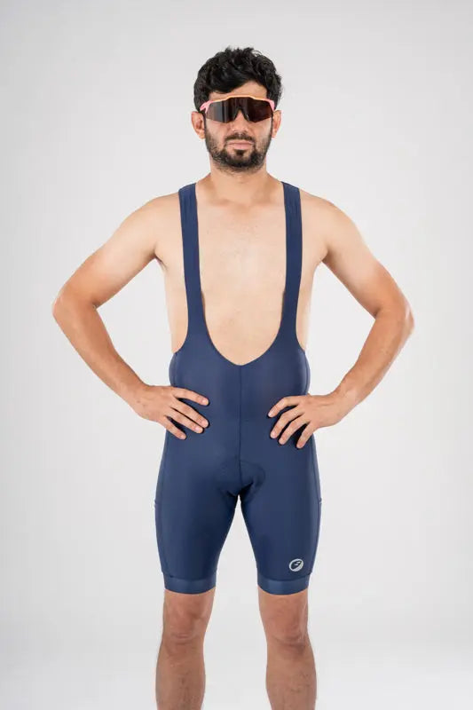 APACE CYCLING BIB SHORTS | EXPLORE NOVEAU ENDURANCE | MIDNIGHT | MENS