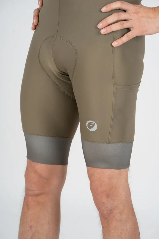 APACE CYCLING BIB SHORTS | TOURER ENDURANCE | MOSS | MENS