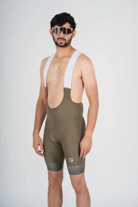 APACE CYCLING BIB SHORTS | TOURER ENDURANCE | MOSS | MENS