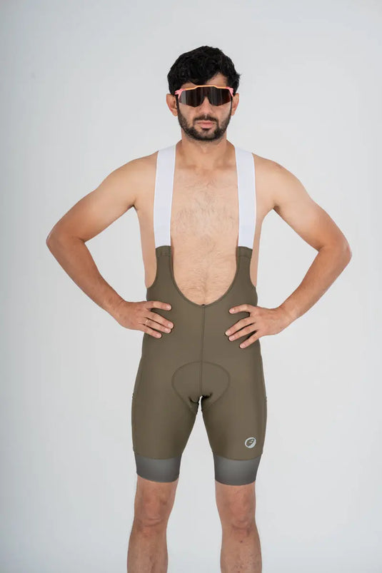 APACE CYCLING BIB SHORTS | TOURER ENDURANCE | MOSS | MENS