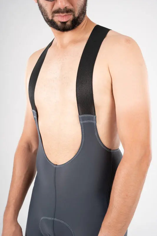 APACE CYCLING BIB SHORTS | TOURER ENDURANCE | SLATE | MENS