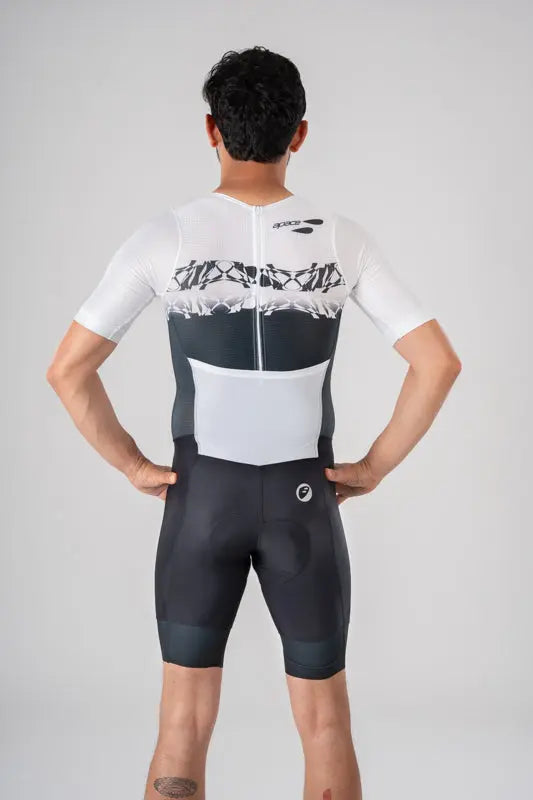 Load image into Gallery viewer, APACE CYCLING SPEEDSUIT | AEROSTORM-BACKZIPPED | MENS
