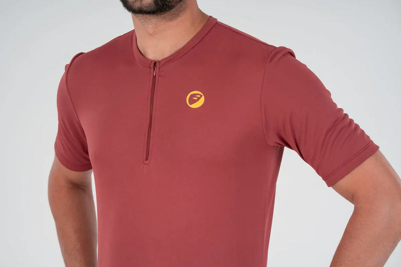 Load image into Gallery viewer, APACE CYCLING T-SHIRT | CRUISE | APRICOT | UNISEX
