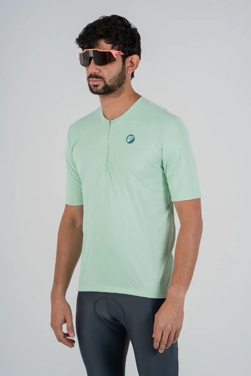 Load image into Gallery viewer, APACE CYCLING T-SHIRT | CRUISE | MINT | UNISEX
