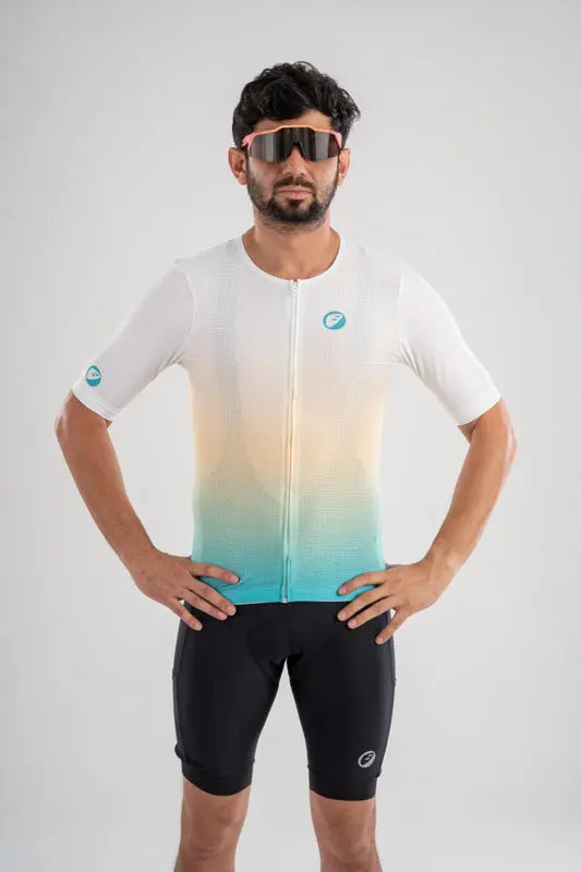 Load image into Gallery viewer, APACE CYCLING JERSEY | MONSOON | RACE FIT - UNISEX

