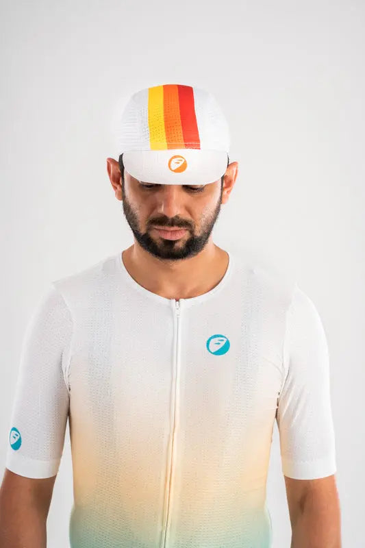 APACE UNISEX CYCLING CAP | HUSTLE | SILVER