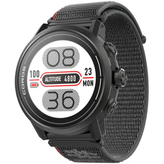 GPS Smartwatch | APEX 2 - Silicone Band (Black) - MADOVERBIKING -  COROS