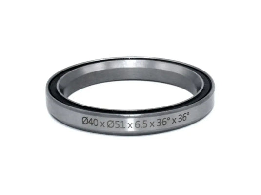 BLACKBEARING D11 INOX HEADSET BEARING (40 X 51 X 6.5MM 36/36°) - MADOVERBIKING
