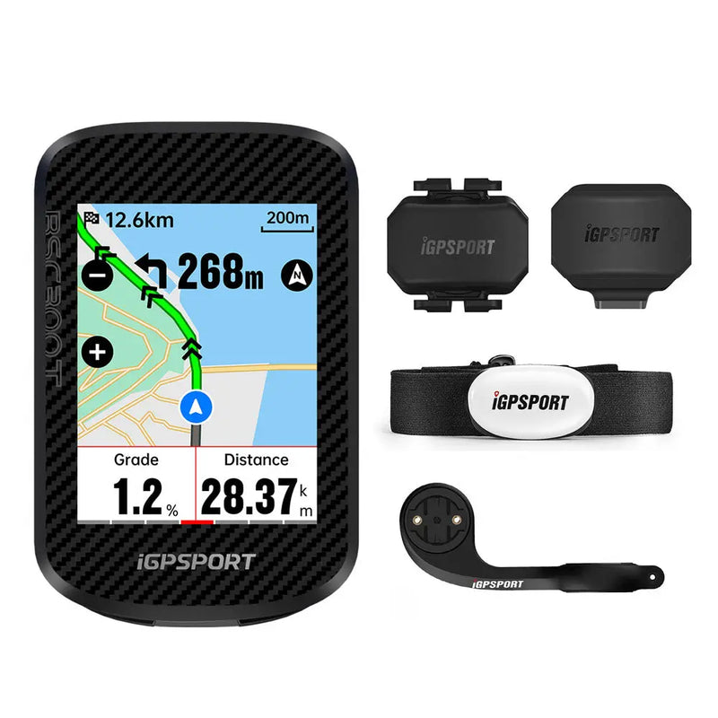 Load image into Gallery viewer, GPS Bike Computer - BSC300T | 2.4" Color Display, Type-C, IPX7, Offline Routes and More - MADOVERBIKING -  iGPSPORT
