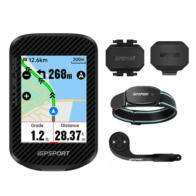Load image into Gallery viewer, GPS Bike Computer - BSC300T | 2.4" Color Display, Type-C, IPX7, Offline Routes and More - MADOVERBIKING -  iGPSPORT
