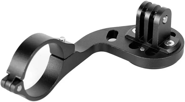 Load image into Gallery viewer, Bike Out-Front Mount Bicycle Handlebar Combo Mount for Garmin Bryton Gopro Flashlight Camera,Compatible with 31.8mm 25.4mm Handlebar (Black)
