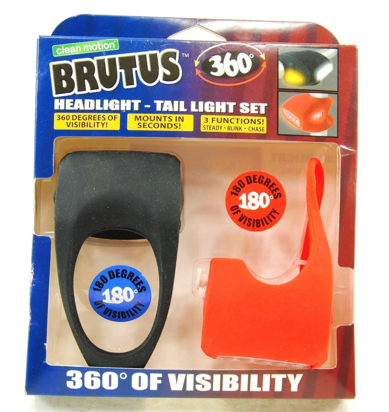 Load image into Gallery viewer, Brutus 360° Headlight - Tail Light Set - Blk/Red
