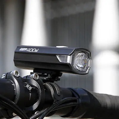 Bicycle Front Light - AMPP400S - MADOVERBIKING -  CATEYE