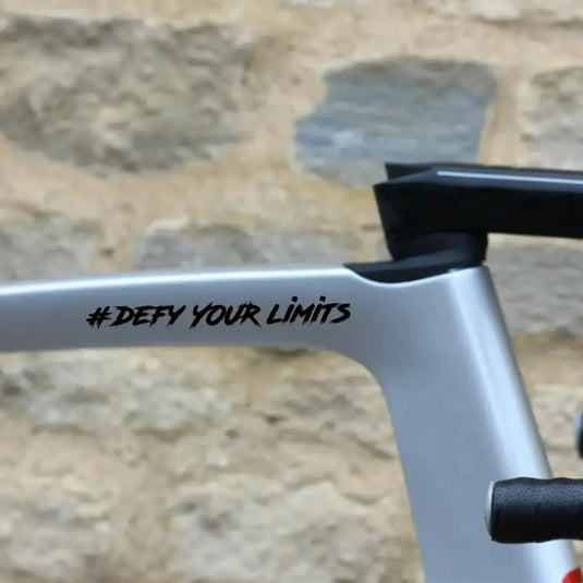 #DEFY YOUR LIMITS - UV DTF PREMIUM WATERPROOF DECAL STICKER (BLACK/WHITE)