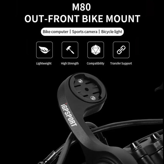 Extended Mount for Cyclocomputers - M80 | for Igpsport & Garmin Models