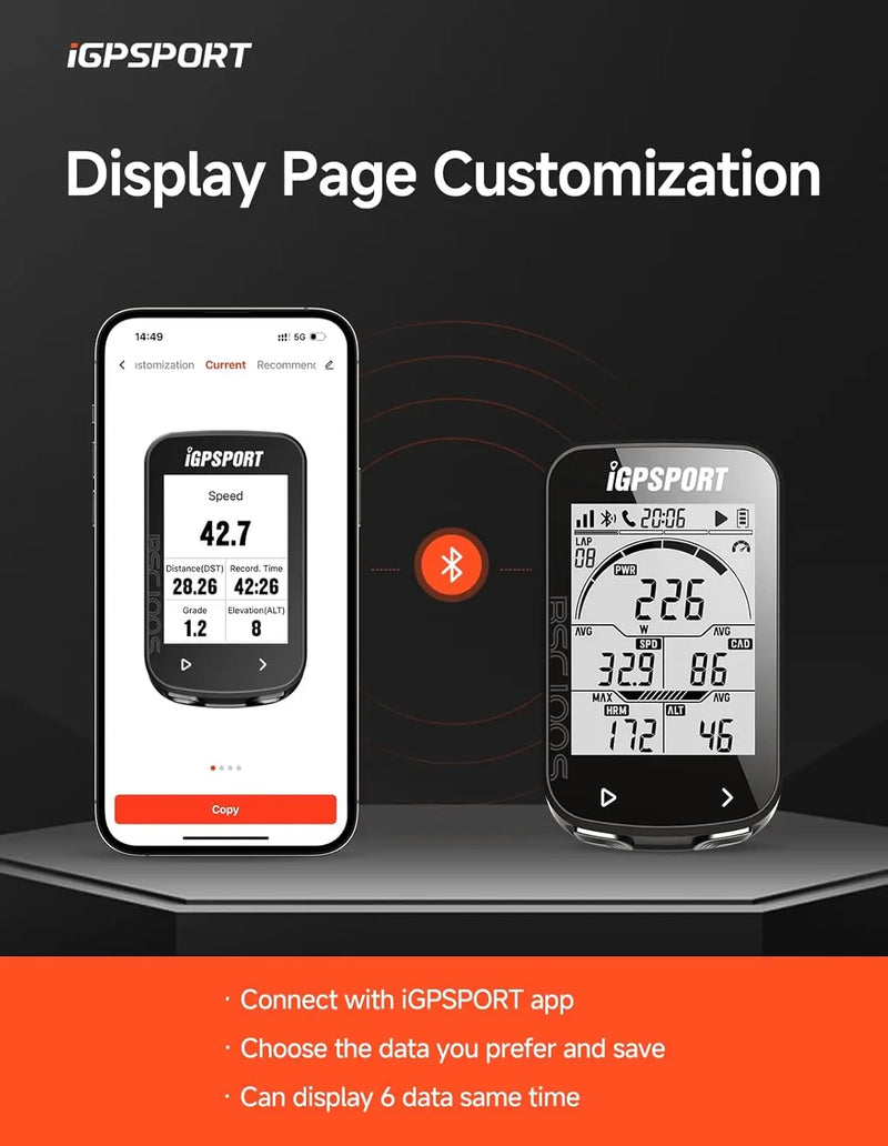 Load image into Gallery viewer, GPS Bike Computer - BSC100S | Type-C, 2.6" Display, 40H Battery, ANT+ &amp; Strava Enabled
