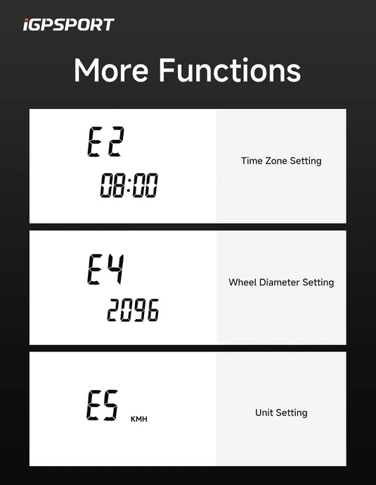 GPS Bike Computer - BSC100S | Type-C, 2.6" Display, 40H Battery, ANT+ & Strava Enabled