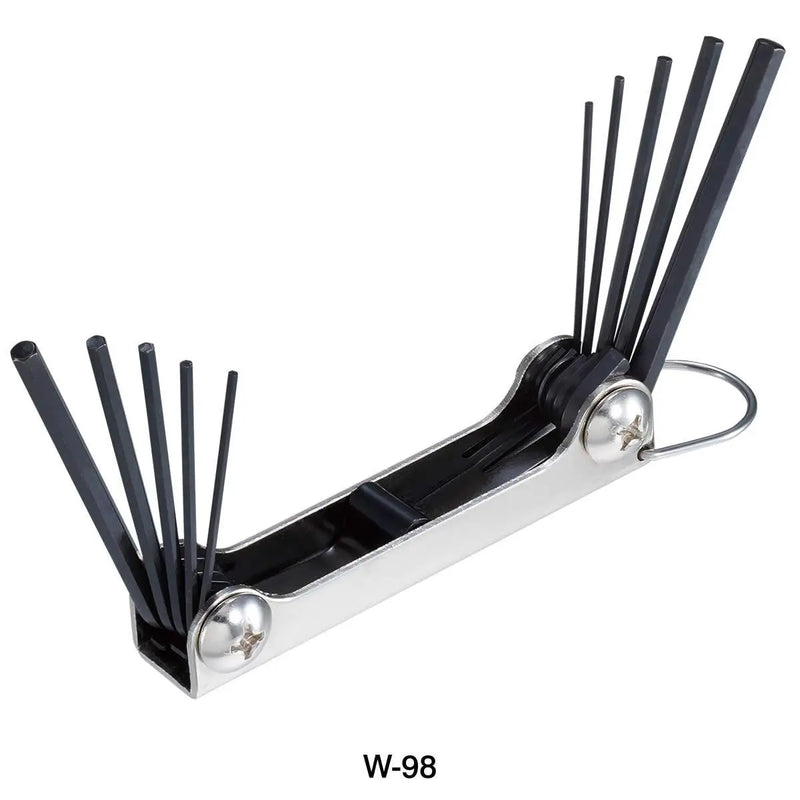 Load image into Gallery viewer, HOZAN HEX WRENCH SET (Size : 1.27 / 1.5 / 1.6 / 2 / 2.4 / 2.5 / 3 / 3.2 / 4 / 4.8mm)
