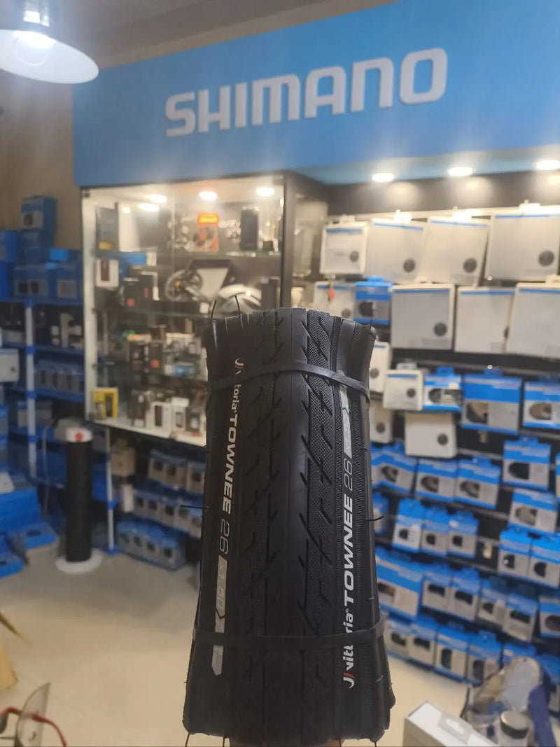 Load image into Gallery viewer, VITTORIA TOWNEE FOLDING SEMI SLICK CITY MTB TIRE - MADOVERBIKING
