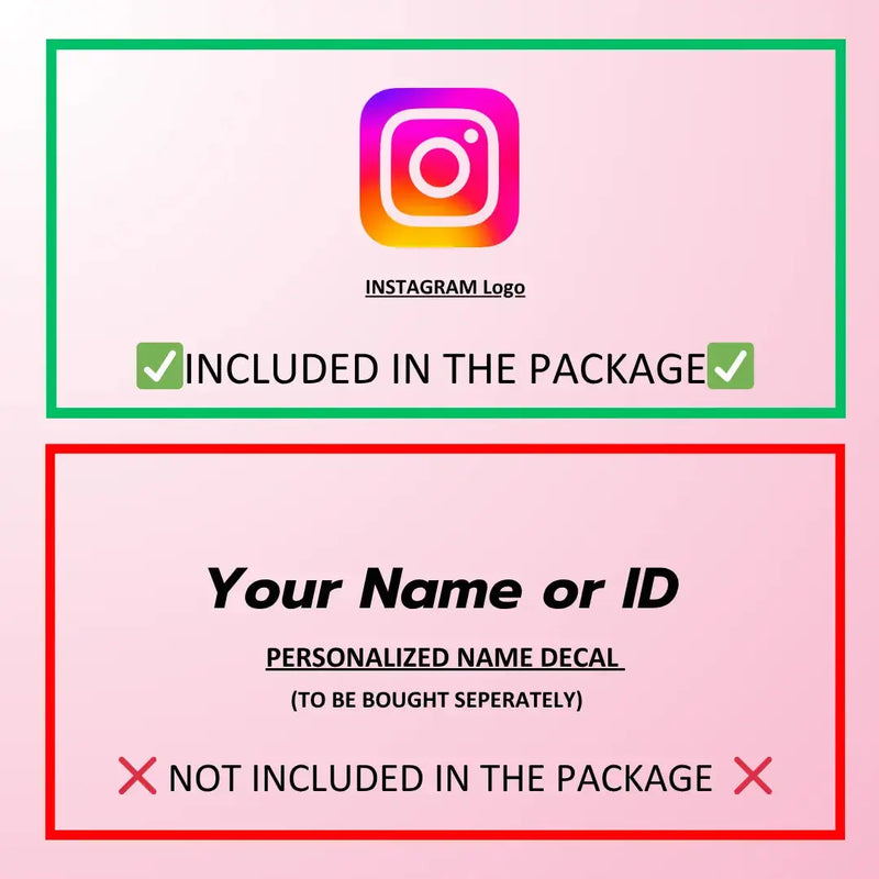 Load image into Gallery viewer, Instagram Logo Decal Sticker (1 pcs) - (0.5 in x 0.5 in)
