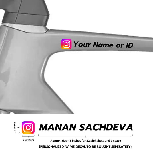 Instagram Logo Decal Sticker (1 pcs) - (0.5 in x 0.5 in)