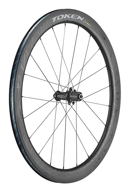 Load image into Gallery viewer, TOKEN WHEELSET KONAX PRO 52MM FULL CARBON CLINCHER RIM BRAKE 11/12 SPEED SRAM/SHIMANO BWRC52/3-GRSTK TOKEN MADOVERBIKING
