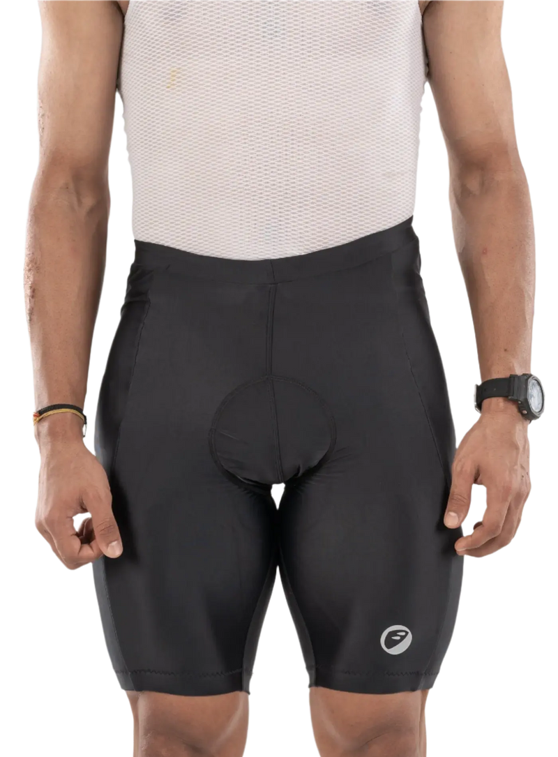 Load image into Gallery viewer, MENS CYCLING | BIBLESS CYCLING SHORTS | EVOLVE ENDURANCE | BLACK
