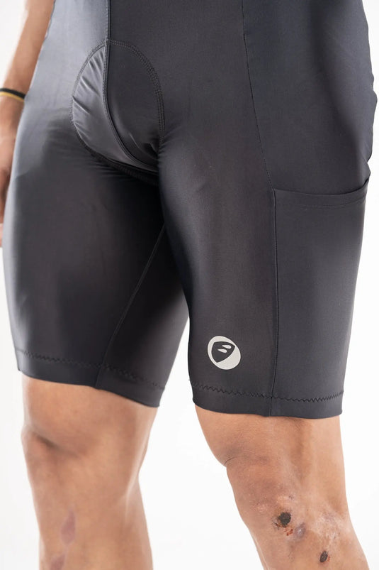 MENS CYCLING | BIBLESS CYCLING SHORTS | EVOLVE ENDURANCE | BLACK