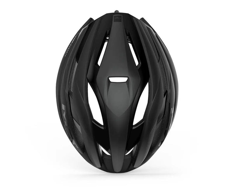 Load image into Gallery viewer, Met Trenta Ce Road Cycling Helmet (Black Matt/Glossy)
