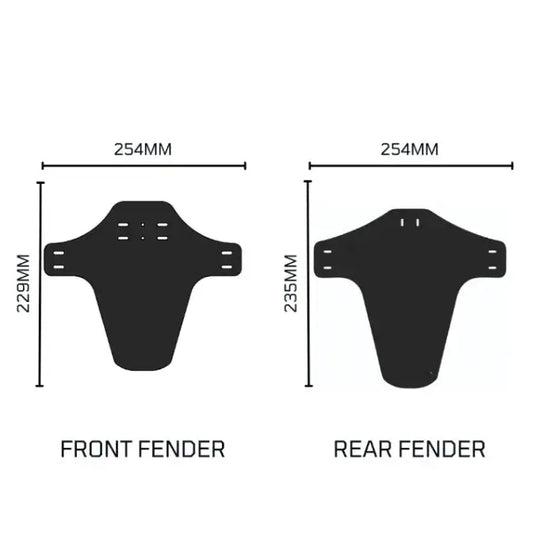 NAC FENDER KIT | D-FENDER SHORT ENDURO FENDER KIT FOR MTBs