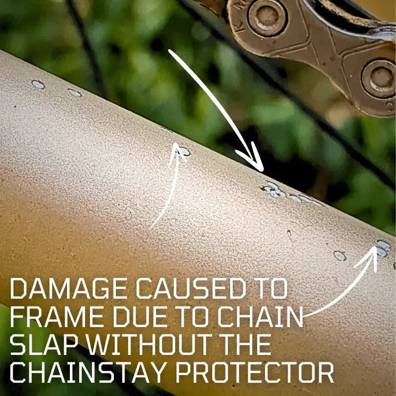 Load image into Gallery viewer, NAC FRAME PROTECTION | CHAINSTAY PROTECTOR FOR MTB &amp; ROADBIKES - CLEAR
