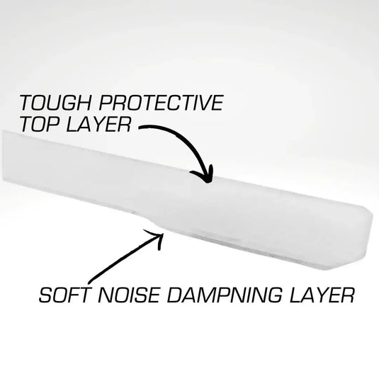 NAC FRAME PROTECTION | CHAINSTAY PROTECTOR FOR MTB & ROADBIKES - CLEAR