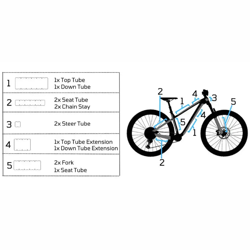 Load image into Gallery viewer, NAC FRAME PROTECTION | CLEAR FRAME PROTECTOR PPF KIT - 13PC
